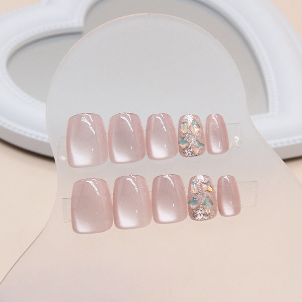 12 Sizes-24 Pcs Press On Nails MY011