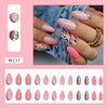 12 Sizes-24 Pcs Press On Nails W202