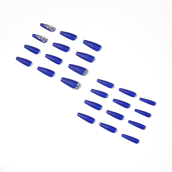 12 Sizes-24 Pcs Press On Nails JP1329