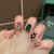 12 Sizes-24 Pcs Press On Nails R324