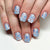 12 Sizes-24 Pcs Press On Nails C1791