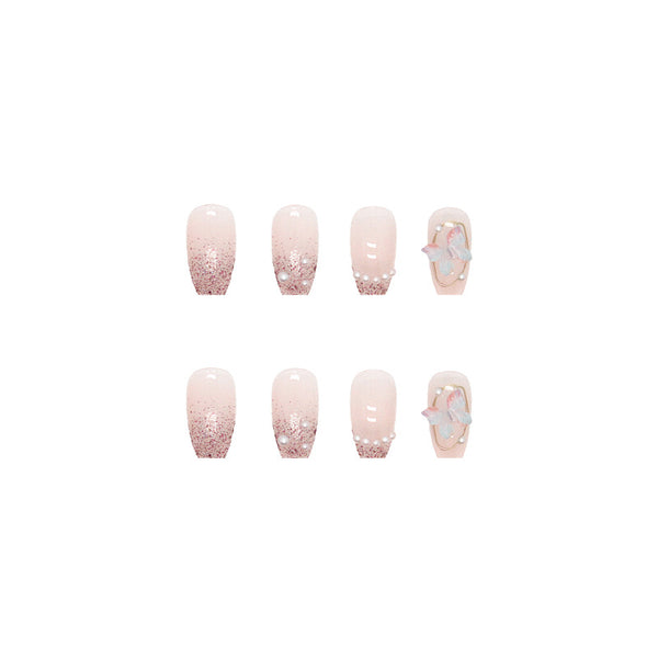 12 Sizes-24 Pcs Press On Nails Z343