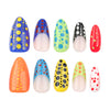 15 Sizes-30 Pcs Press On Nails GD15