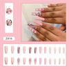 12 Sizes-24 Pcs Press On Nails Z416
