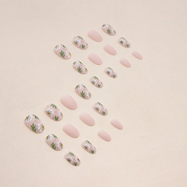 12 Sizes-24 Pcs Press On Nails W1012