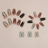 12 Sizes-24 Pcs Press On Nails R650