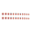 12 Sizes-24 Pcs Press On Nails R929