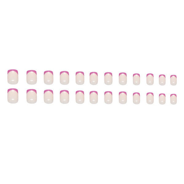 12 Sizes-24 Pcs Press On Nails W1881