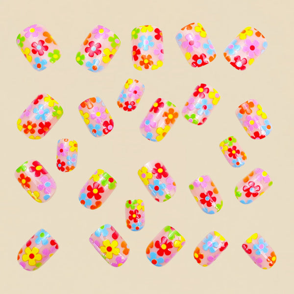 12 Sizes-24 Pcs Press On Nails Y779