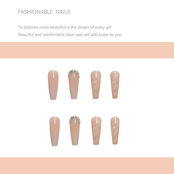 12 Sizes-24 Pcs Press On Nails Z061