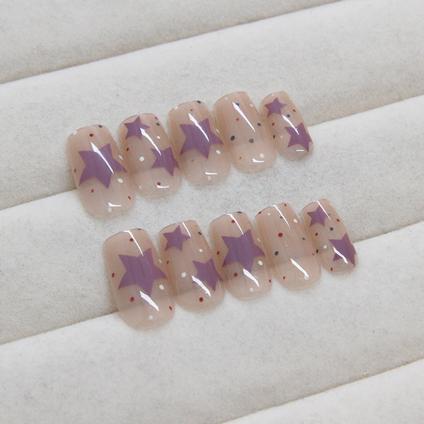 30 Pcs Press On Nails R874