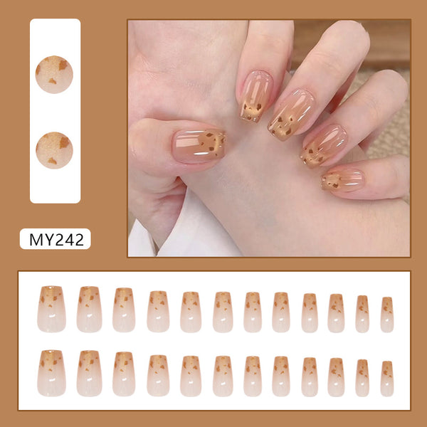 12 Sizes-24 PcsPress On Nails My242