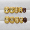 12 Sizes-24 Pcs Press On Nails R892