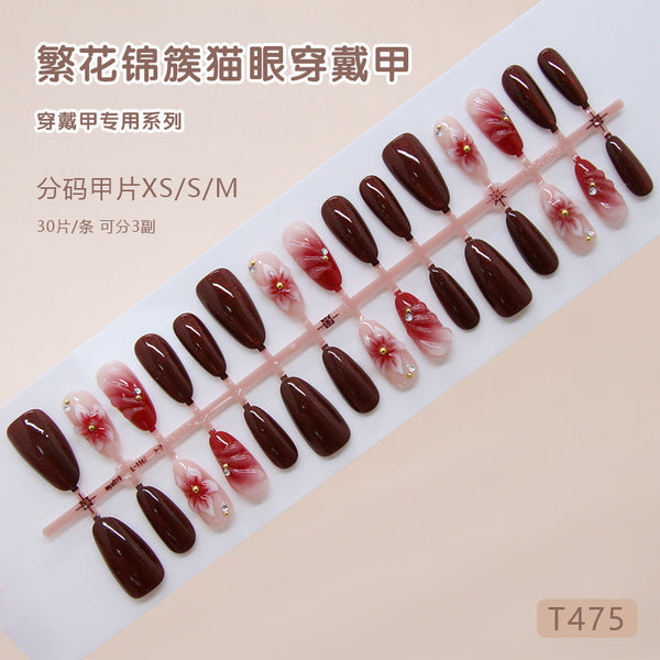 30 Pcs Press On Nails Z1382