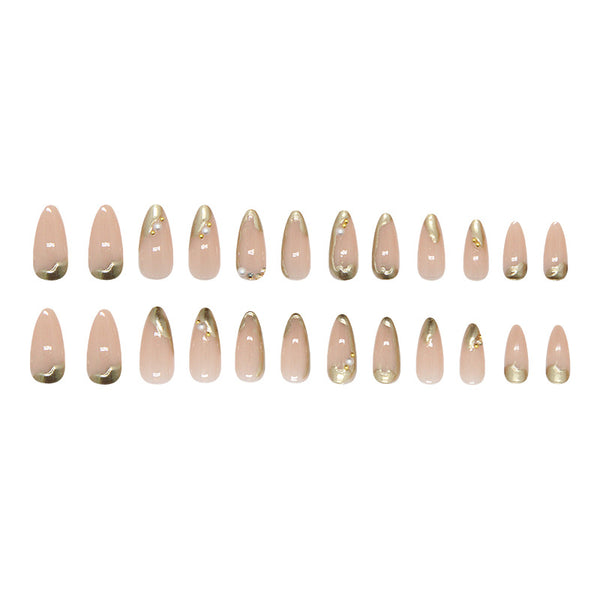 12 Sizes-24 Pcs Press On Nails Z1017