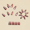 12 Sizes-24 Pcs Press On Nails Y1467