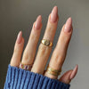 12 Sizes-24 Pcs Press On Nails JP2129