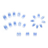 12 Sizes-24 Pcs Press On Nails R598