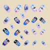 12 Sizes-24 Pcs Press On Nails Y999