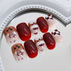 12 Sizes-24 Pcs Press On Nails R924