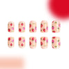 12 Sizes-24 Pcs Press On Nails C306