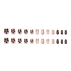 12 Sizes-24 Pcs Press On Nails W2019