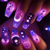 12 Sizes-24 Pcs Press On Nails Y1797