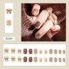 12 Sizes-24 Pcs Press On Nails R241