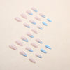 12 Sizes-24 Pcs Press On Nails W328