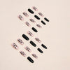 12 Sizes-24 Pcs Press On Nails W929
