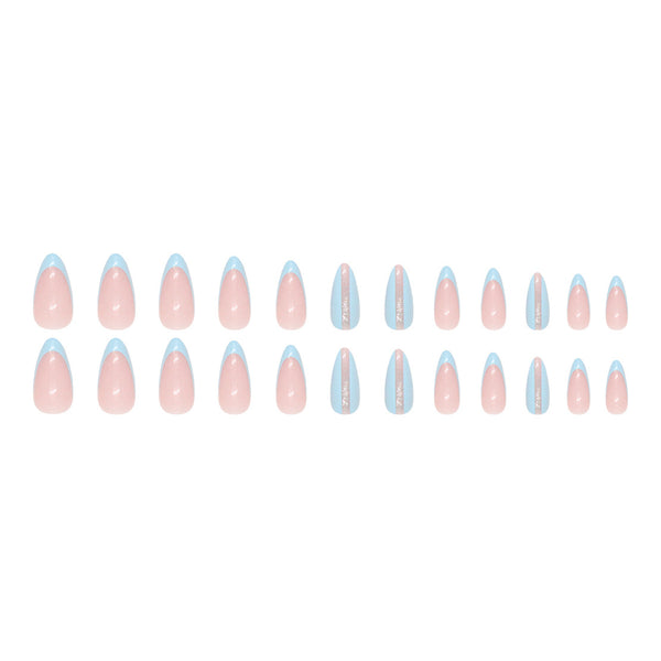 12 Sizes-24 Pcs Press On Nails W561