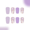 12 Sizes-24 Pcs Press On Nails C831