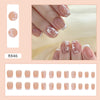 12 Sizes-24 Pcs Press On Nails R846