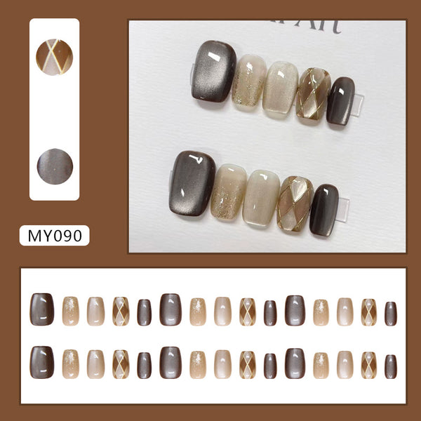 30 Pcs Press On Nails MY090