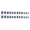 12 Sizes-24 Pcs Press On Nails W1079
