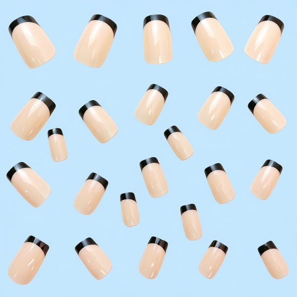 12 Sizes-24 Pcs Press On Nails Y496