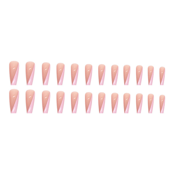 12 Sizes-24 Pcs Press On Nails W461