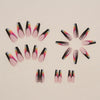 12 Sizes-24 Pcs Press On Nails W1008