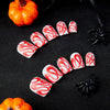 12 Sizes-24 Pcs Press On Nails W896