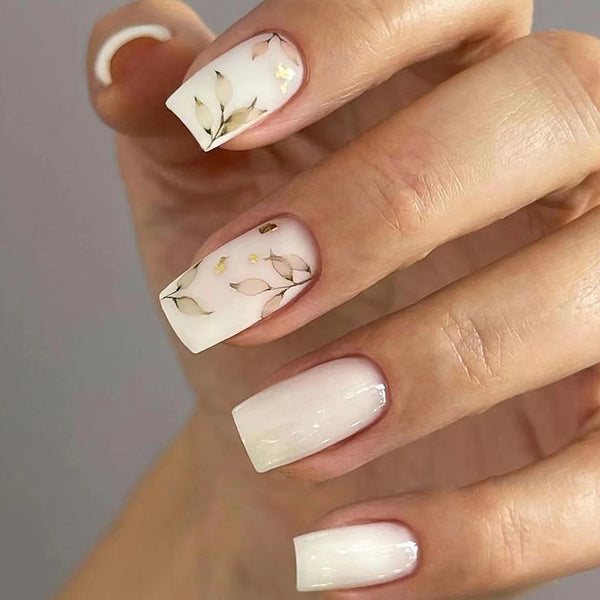 12 Sizes-24 Pcs Press On Nails W671