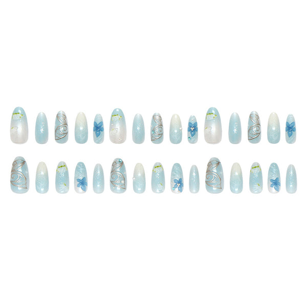 30 Pcs Press On Nails Z1256
