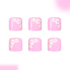 12 Sizes-24 Pcs Press On Nails C1193