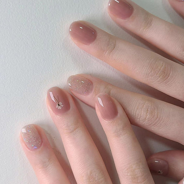 12 Sizes-24 Pcs Press On Nails R774