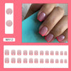 12 Sizes-24 Pcs Press On Nails W912