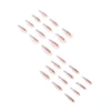 12 Sizes-24 Pcs Press On Nails JP1447