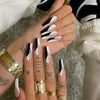 12 Sizes-24 Pcs Press On Nails W046