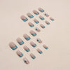 12 Sizes-24 Pcs Press On Nails Z732