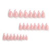 12 Sizes-24 Pcs Press On Nails JP3063