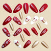 12 Sizes-24 Pcs Press On Nails Y1242