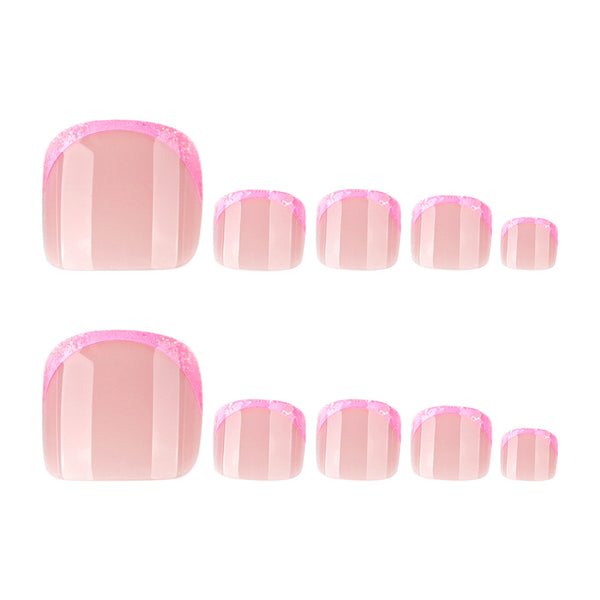 12 Sizes-24 Pcs Press On Nails JP3802